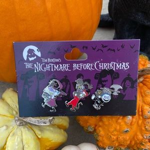Disney Nightmare Before Christmas Official Trading Pin Set